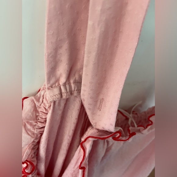 Pink Ruffled Women's Top - Picture 6 of 6